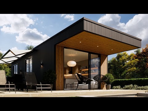 Mini CASA 42 m² Simple y Moderna