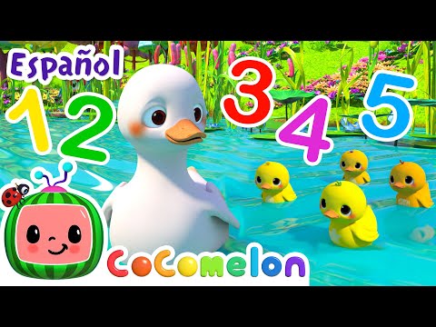 Cinco Patitos | Canciones Infantiles | Caricaturas para bebes | CoComelon en Español