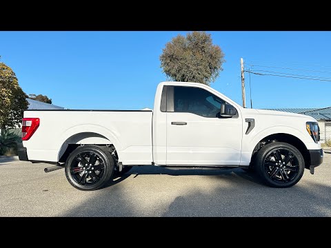 2023 single cab f150 Ford performance drop shackles (level kit )