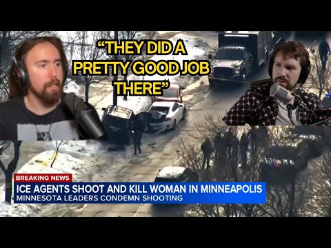 Destiny Reacts to Minnesota ICE Shooting + Asmongold commentary + Hasan Wants to Debate Asmongold?