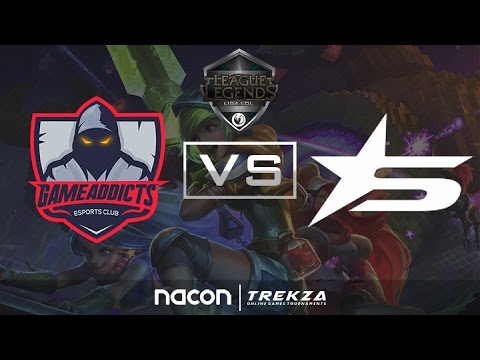 Proselect G. vs Game Addicts #LigaLoL - Mapa 2 - Jornada 3 - T1