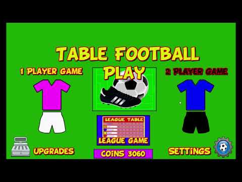 Table Football, Soccer 3D Video