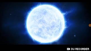 the sound of the star Sirius. the sound of a neutron star. neutron star