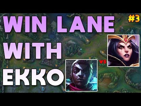 Maxske's Ekko | WIN LANE WITH EKKO! #3 ( EKKO vs D1 LeBlanc )