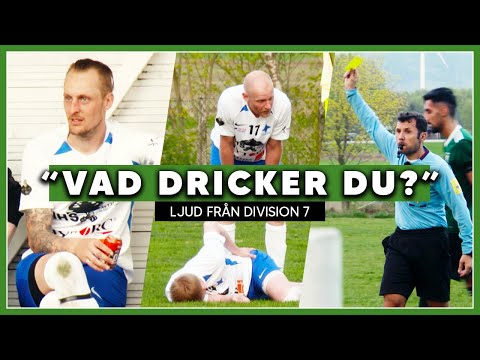 Så låter en fotbollsmatch i division 7