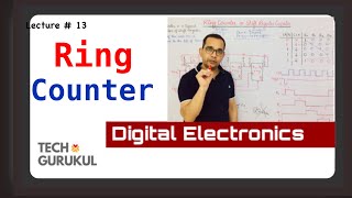 13. Ring Counter or Shift Register Counter in Hindi