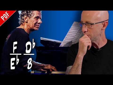 Chick Corea's Chords, Runs & Arpeggios. #jazzpiano #jazzmusic #pianotutorial