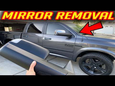 How to Replace Tow Mirrors RAM Truck