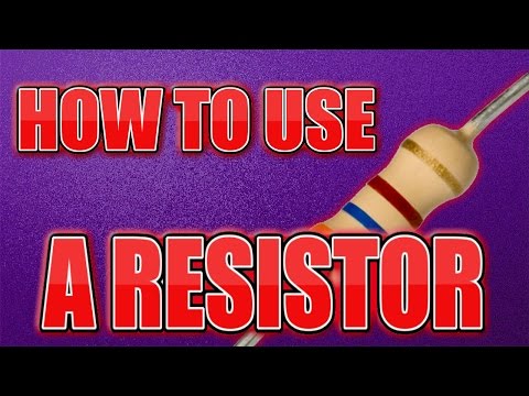 How to use a resistor