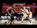 NBA Mini Philadelphia 76ers Vs Los Angeles Lakers Extended Highlights