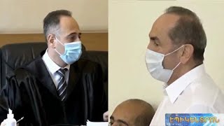 Ուշագրավ զրույց Քոչարյանի և դատավորի միջև