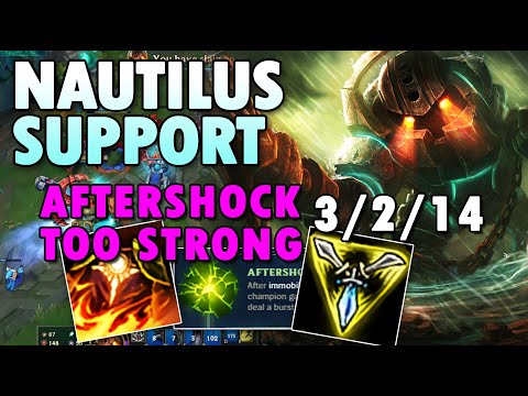 NEW META Nautilus Support Season 10 League of Legends Nautilus Support Build & Gameplay LOL S10 UTM