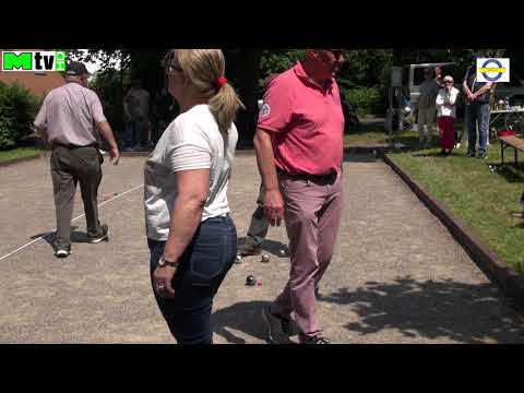Spannendes Finale bei der 1. Boule-Stadtmeisterschaft 22.06.2019
