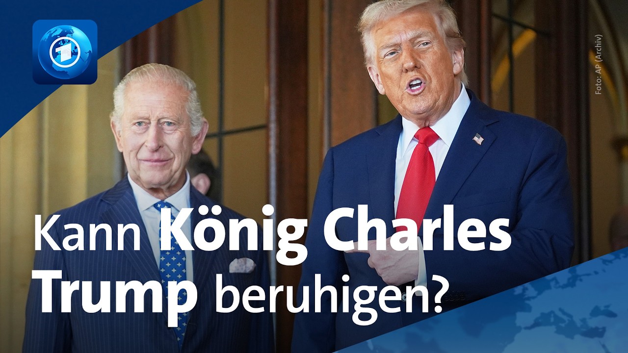 Heikle Mission: König Charles III. trifft Trump in Washington