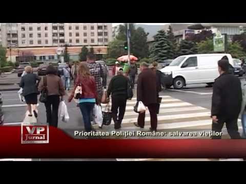 Prioritatea Politiei Romane: salvarea vietilor
