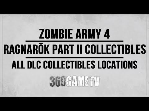 Zombie Army 4 Ragnarök Part II Collectibles (Zombie Hands, Documents, Comics etc) - DLC Collectibles
