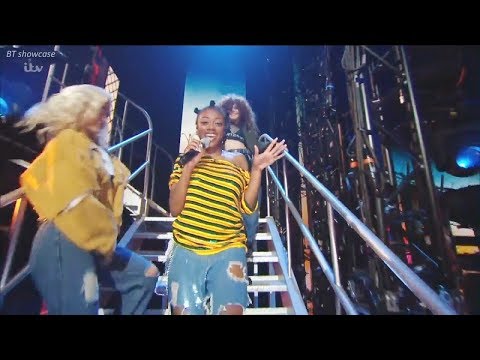 Rai-Elle Williams sings Raps Mash Up of Doo Wop/Lost Ones No X Factor 2017 Live Show Week 1Saturday
