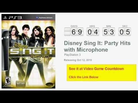 disney sing it family hits video game for playstation 3