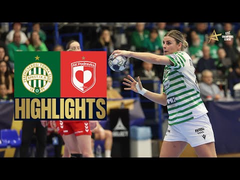 FTC-Rail Cargo Hungaria 🆚 HC Podravka | Highlights | EHF Champions League Women 2025/26