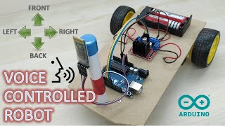 How to make a Voice Controlled Robot || Obeys voice commands #arduinoproject