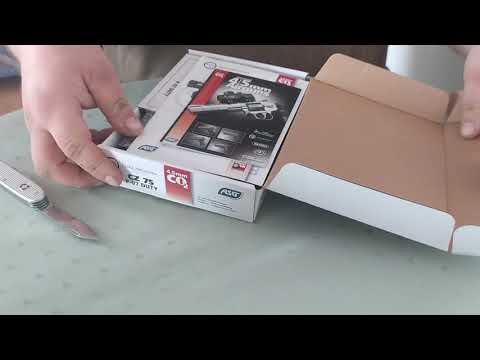 Wiatrówka CZ 75 p-07 duty blowback #unboxing Militaria.pl