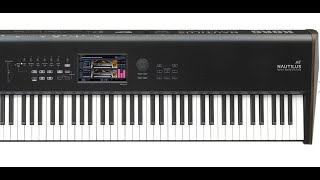 Video thumbnail for The New Korg Nautilus AT  88-key Synthesizer Workstation With Aftertouch is Coming! by Synth S