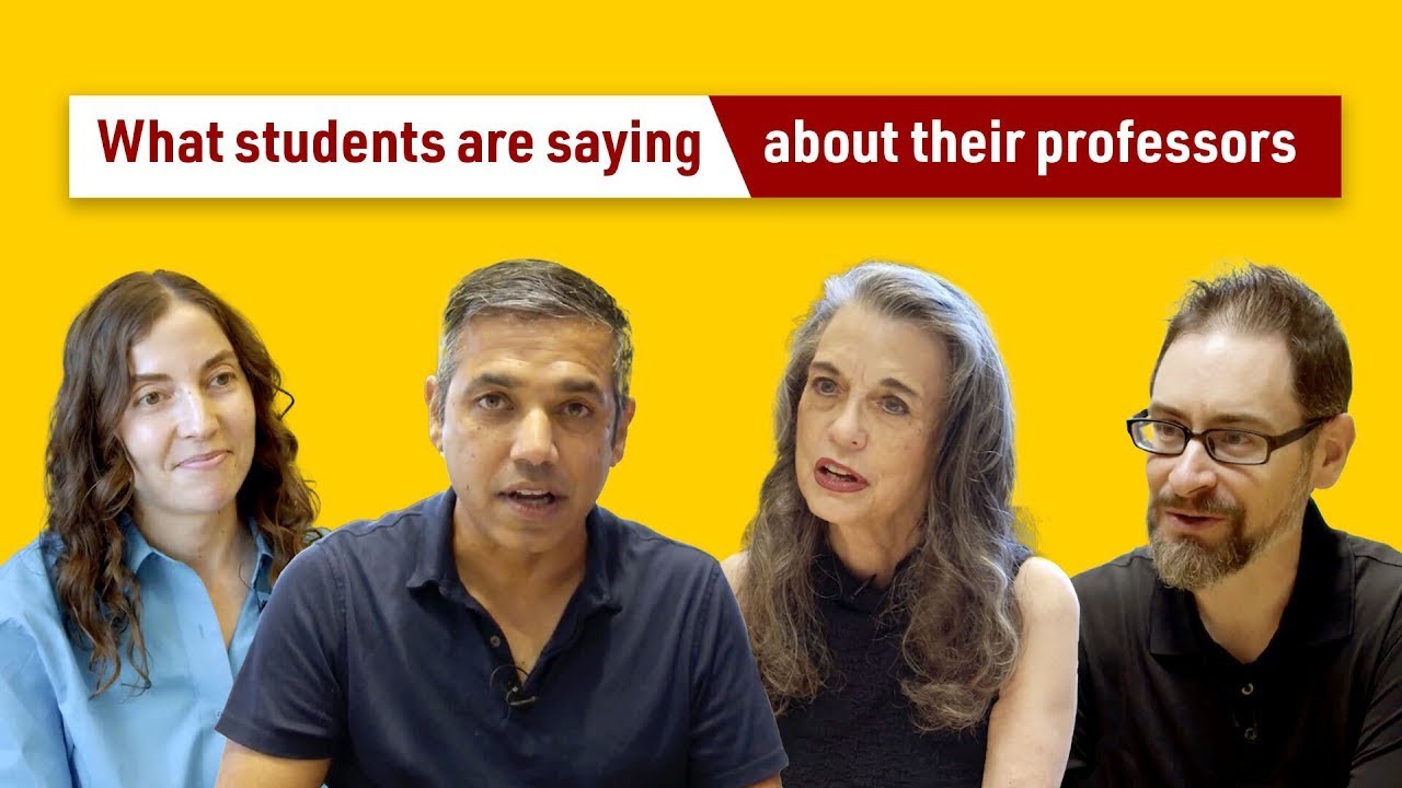 USC Price Professors Read Their Students' Reviews