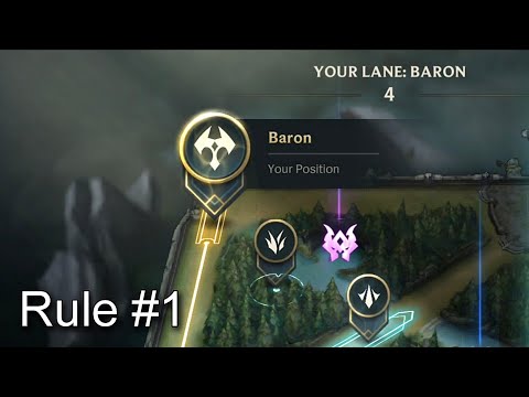 The First Rule of Baron Lane in Wild Rift