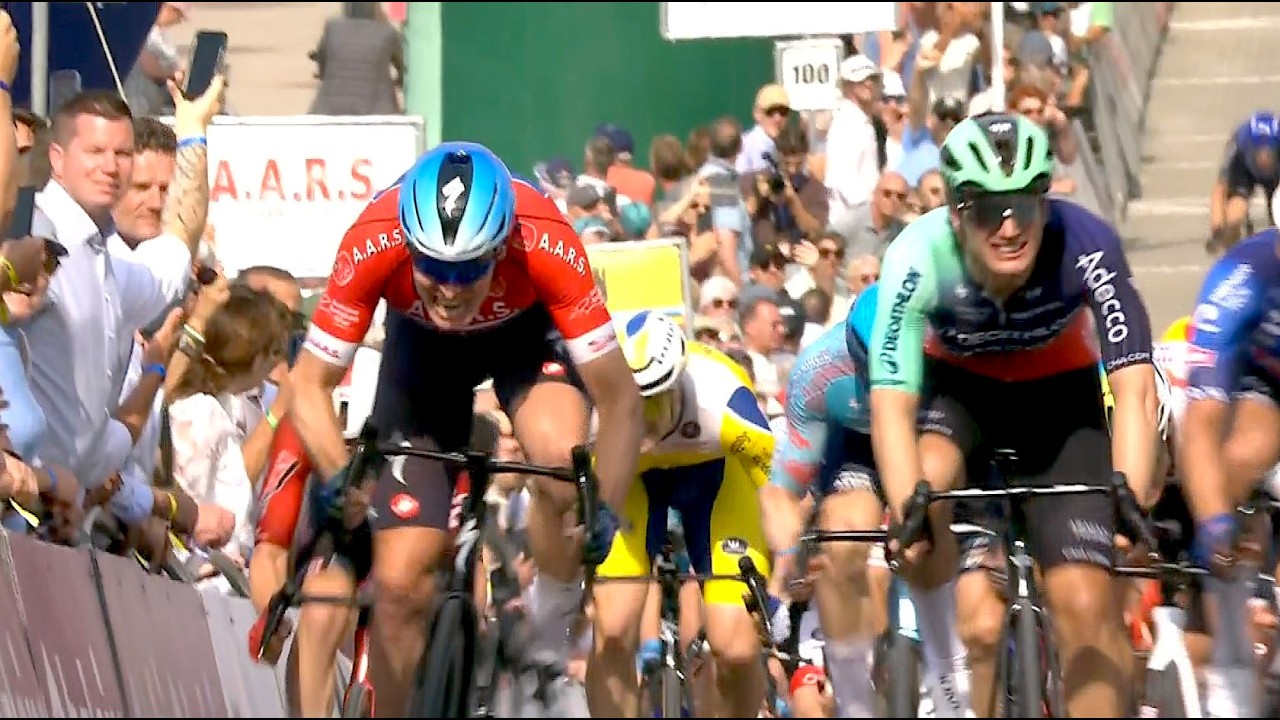 Baloise Belgiuim Tour: Tim Merlier powers to victory in Stage 2 — watch how bunch sprint unfolded