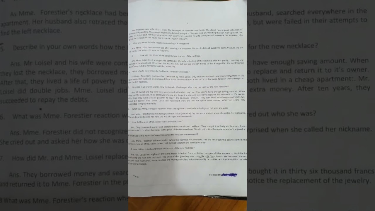 English class 11 chapter 3 question answers.#subscribe