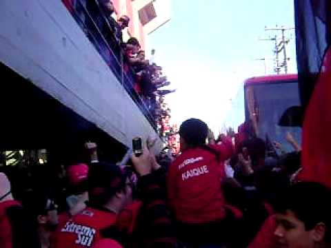 Chegada do time:  G.E.Brasil 1×1 Joinville E.C.