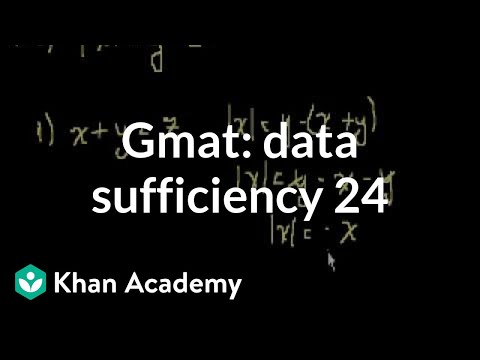 GMAT: Data Sufficiency 24