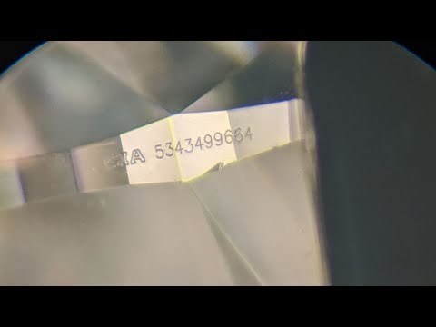 How to Check your Diamond Ring's GIA Laser Inscription Under the Microscope?