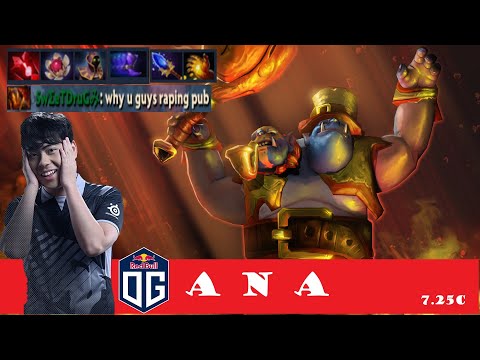 [DOTA 2] OG.ana the OGRE MAGI back again [MIDLANE]  [7.25C]