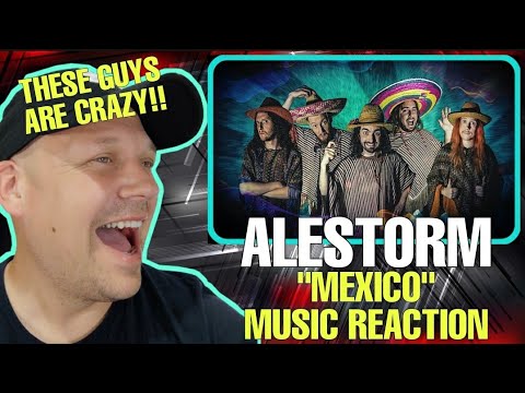 Alestorm Reaction | MEXICO I NU METAL FAN REACTS |