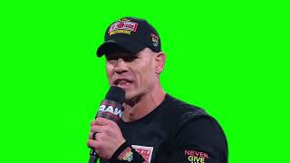 John Cena "that's not how a functional relationship works" green screen