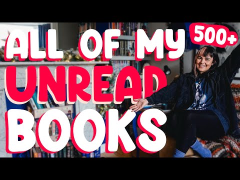 How Many Unread Books Do I Own??? 😱 My Entire Owned TBR 2025