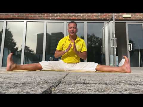 Revolved Seated Angle Pose (Parivrtta Upavistha Konasana), Yoga Pose