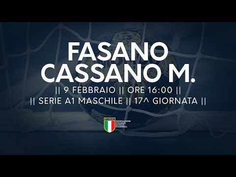 Serie A1M [17^]: Fasano - Cassano Magnago 22-25