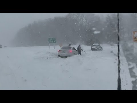 Blizzard aftermath: Heavy snow hits multiple states in the northeast