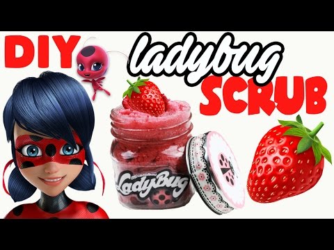 Miraculous Ladybug DIY Strawberry SCRUB! Smell Like Ladybug!! Crafts for Kids
