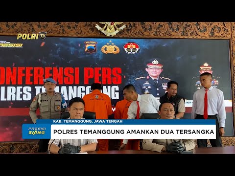 SATRESNARKOBA POLRES TEMANGGUNG UNGKAP PENYALAHGUNAAN DAN PEREDARAN GELAP NARKOTIKA JENIS SABU