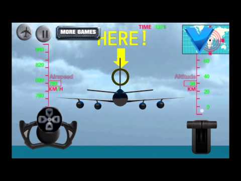 Flight Simulator Airplane 3D Video