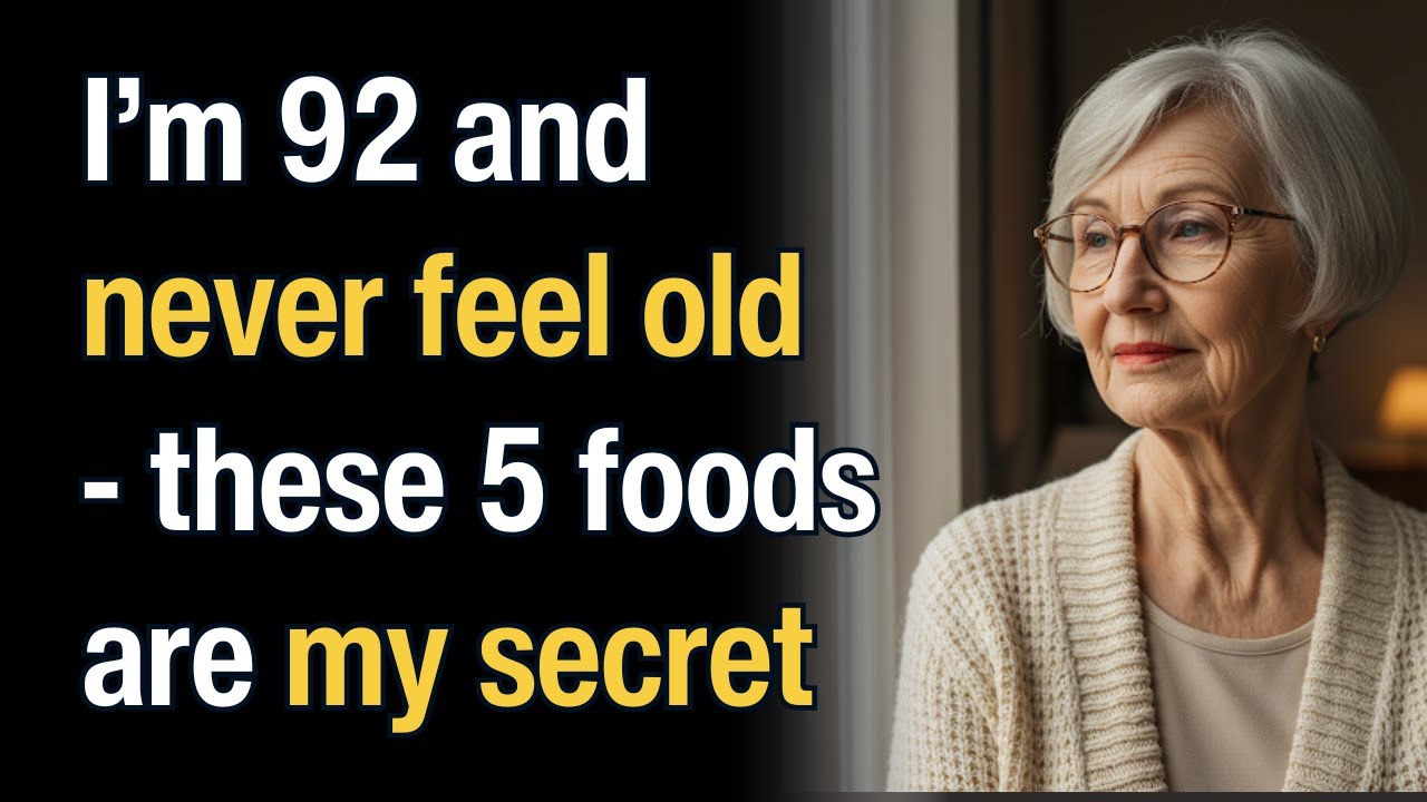 92-Year-Old Fitness Secrets: I eat TOP 5 Food and Don't Get OLD