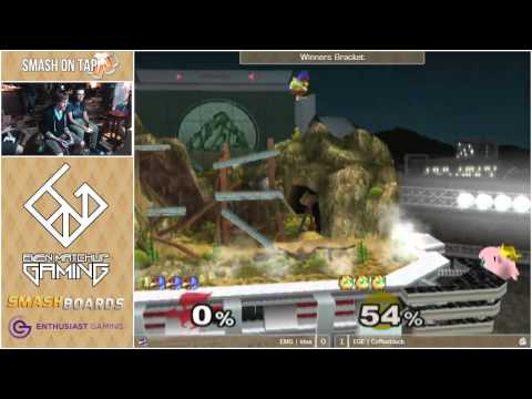 Smash On Tap 11 - EMG | idea (Falco) vs EGE | Coffeeblack (Jiggs) - Melee Singles Winners Bracket