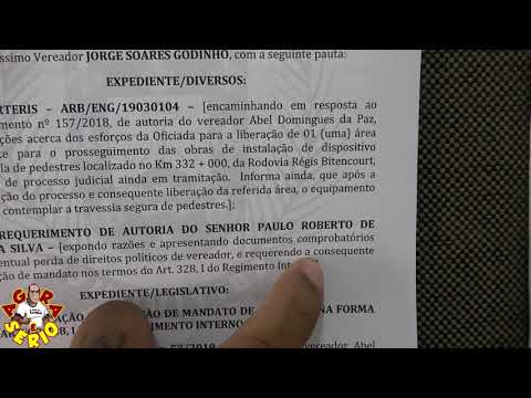 Afinal Vereador Júlio Português participa ou não hoje da Sessão Ordinária na Câmara de Juquitiba ???