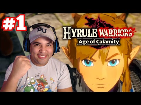 Hyrule Warriors: Age of Calamity - Gameplay Walkthrough Part 1 - The Battle of Hyrule Field!