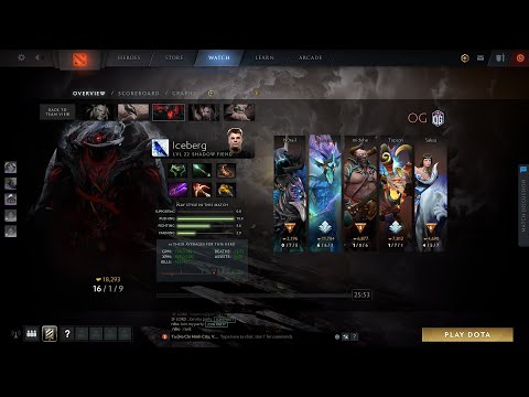 dota2mid Iceberg SF - OG vs Flytomoon