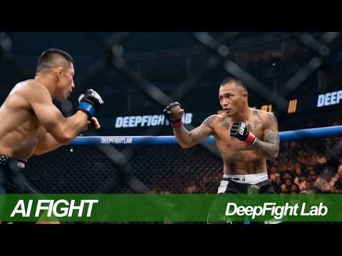 AI Fight | 堀口恭司 vs 山本”KID”徳郁 / Horiguchi vs Yamamoto KID【DFL 師弟対決 Seedance 2.0】