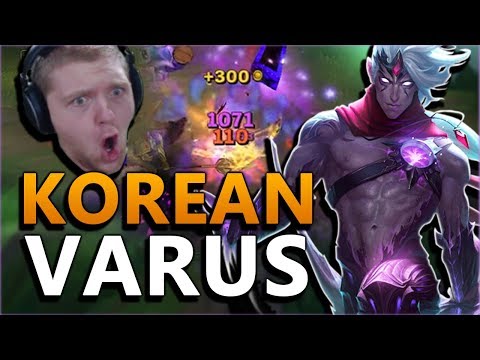 NEW KOREAN HYBRID VARUS BUILD!! BETTER THAN ADC!? - League of Legends